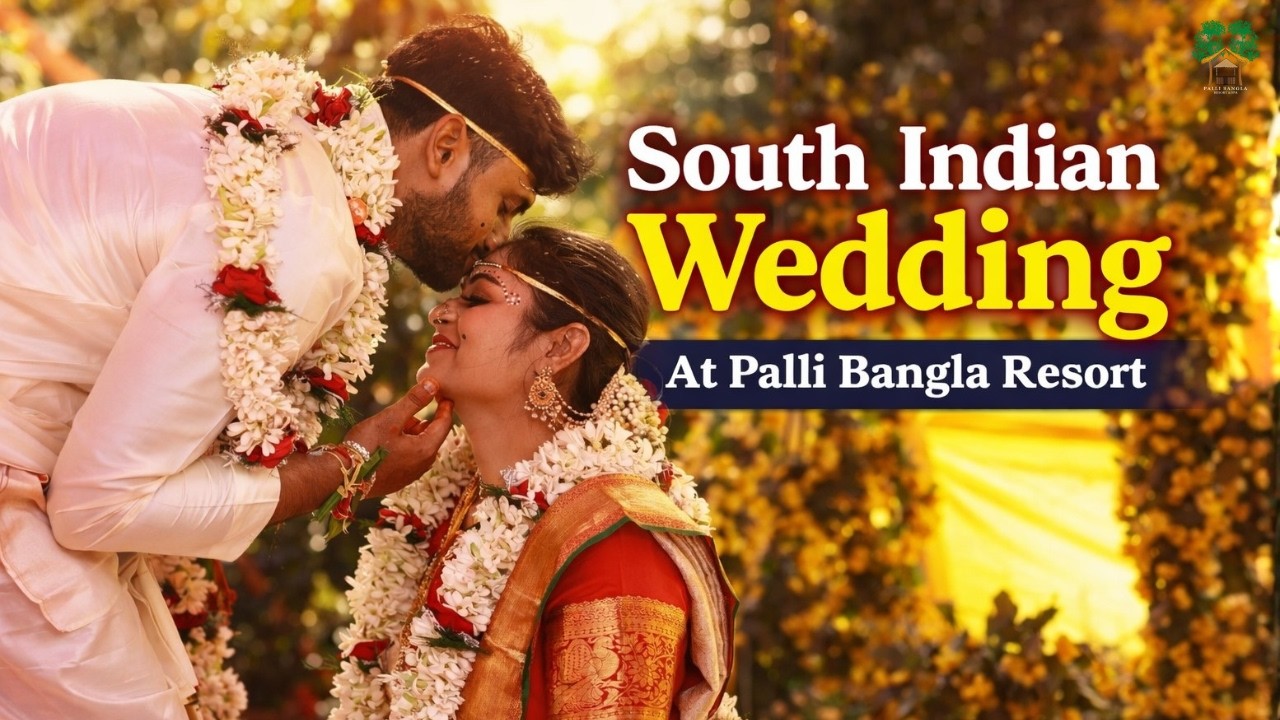 South Indian Wedding at Palli Bangla Resort | A Grand Traditional Celebration #destinationwedding