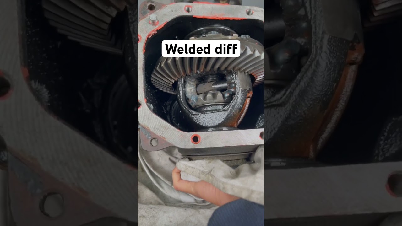 Welded differential for ls400 #ls400 #weldeddifferential #weldeddiff #welding #weld #gs400