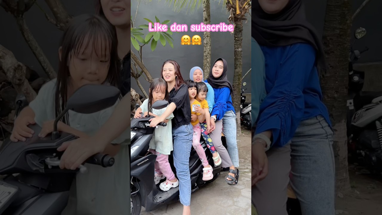 DOMINIQUE & DARLEEN NEKAT BONCENG MOTOR ROMBONGAN 😱😱 #viralvideo #viralshort #viralditiktok
