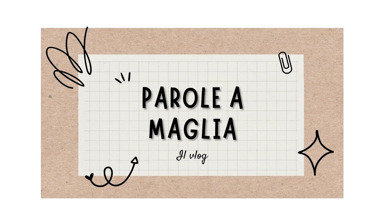 Parole a maglia #61 - gennaio 2026