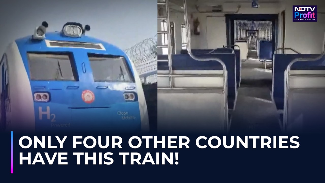 Watch: Inside India's First Hydrogen-Powered Train Set To Run Between Jind & Sonipat