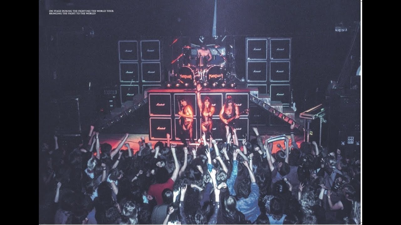 Manowar Rare Secret of Steel Live 1985