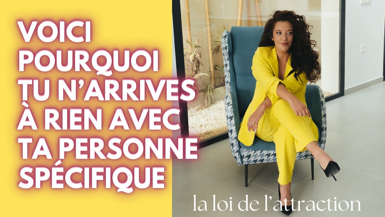 La chose à faire ABSOLUMENT pour être avec votre personne spécifique ! La loi de l'attraction ✨ ❤️