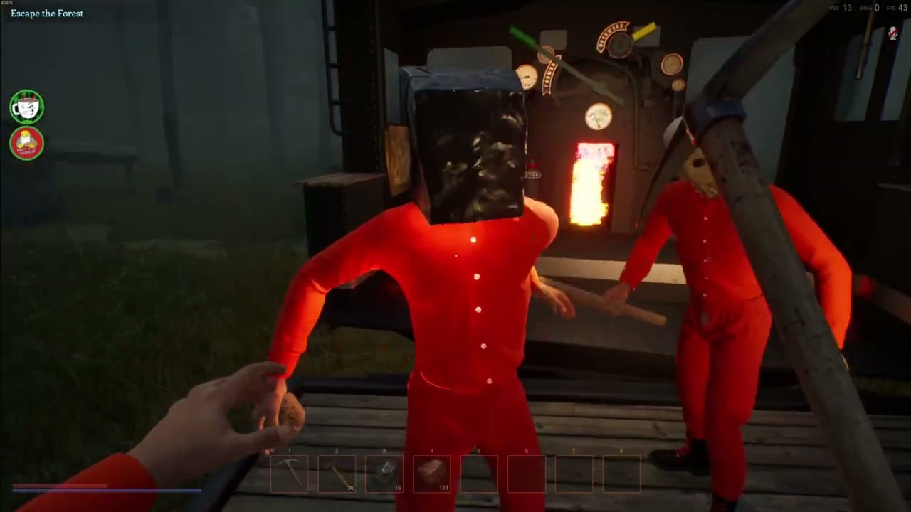 Sneak Peek! New Indie Co-op Game Forest Escape: Last Train - Frag Lab, LLC & Two (Part 7/8)