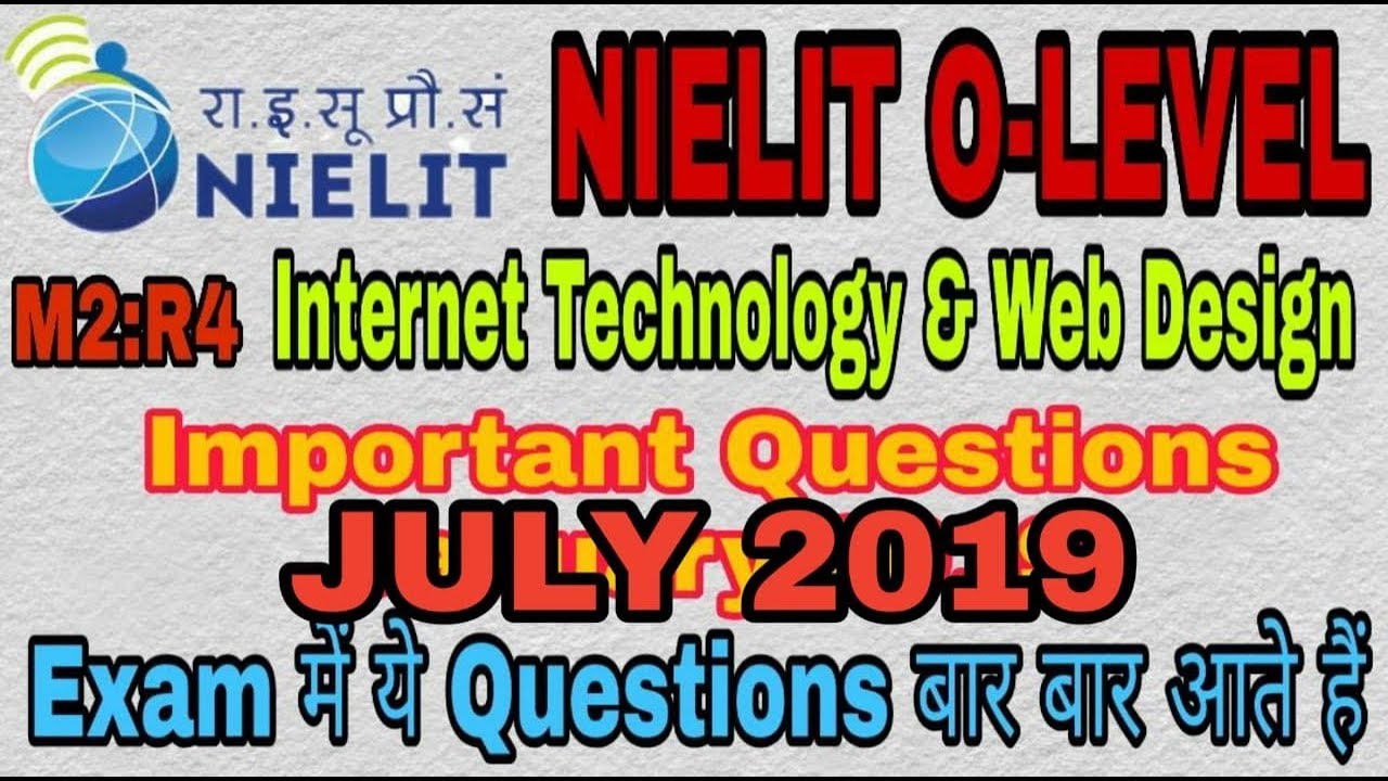 O level exam (2019)Important Questions For (