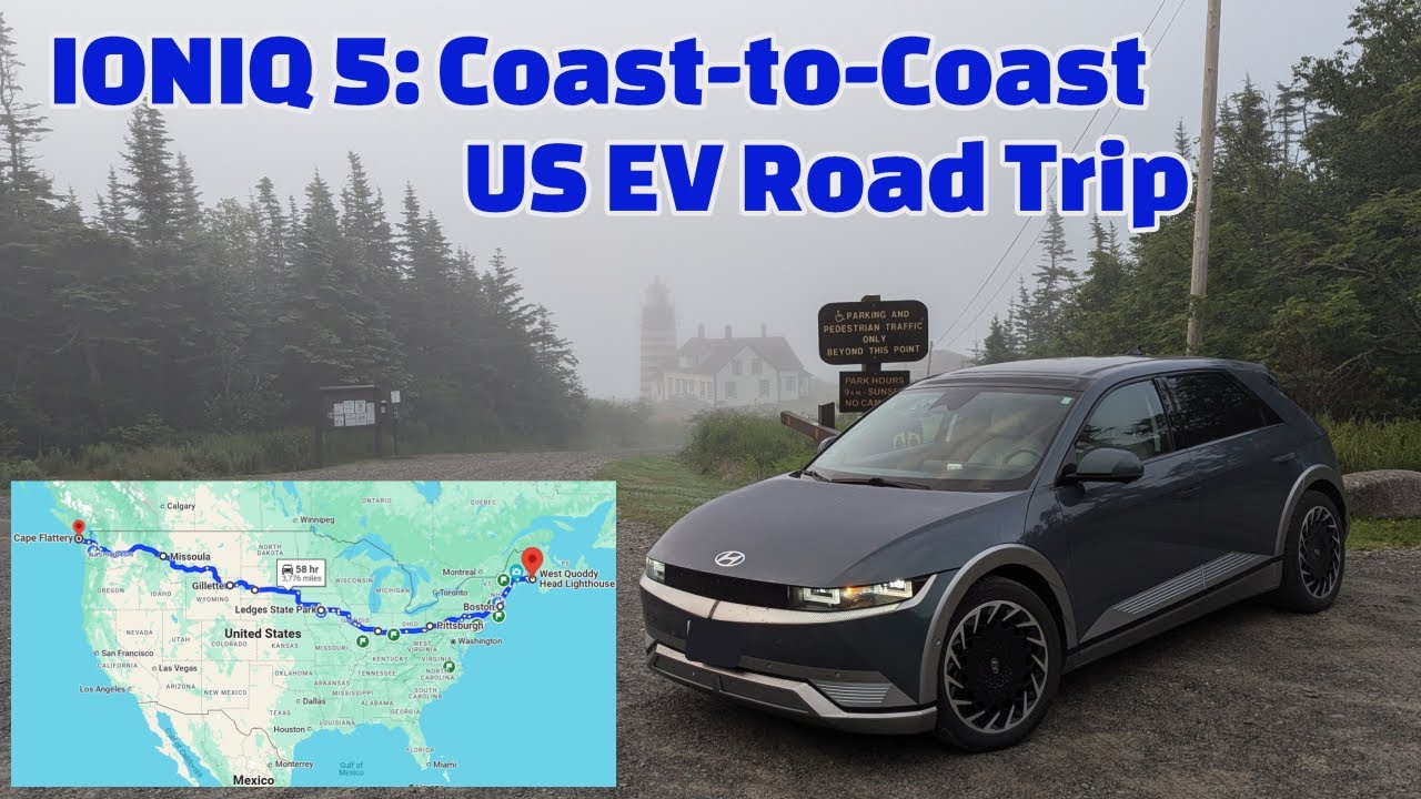 Hyundai IONIQ 5 Road Trip | Cross-Country US EV Trip #1: The Only Way is West
