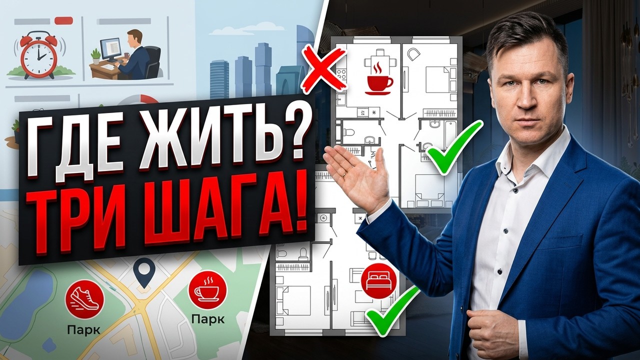 99% людей ПОКУПАЮТ КВАРТИРУ НЕПРАВИЛЬНО. Вот 3 шага для тех, кто ищет недвижимость в 2026. #квартира