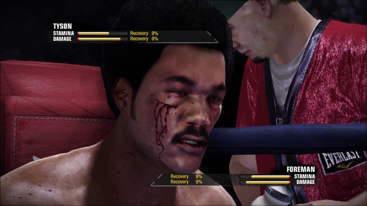 Джордж Форман против Майка Тайсона — легендарный матч Fight Night Champion