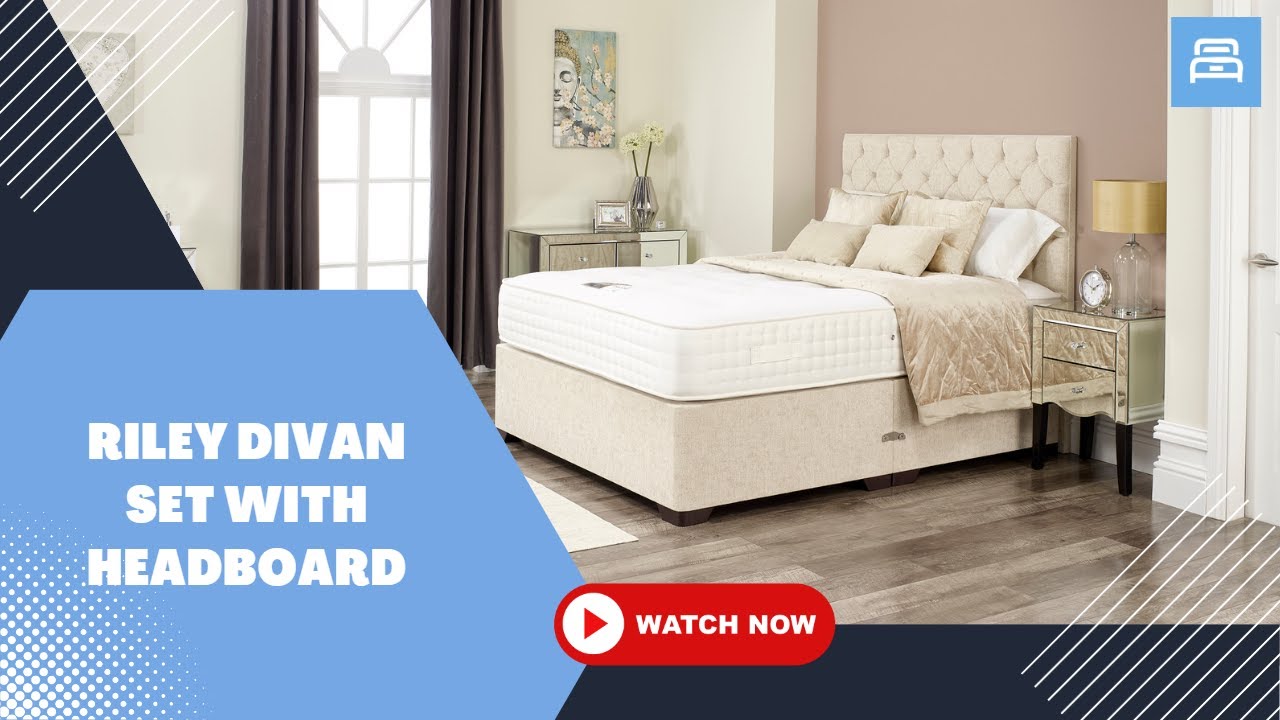 Riley Divan Set With Headboard - MyBedFrames
