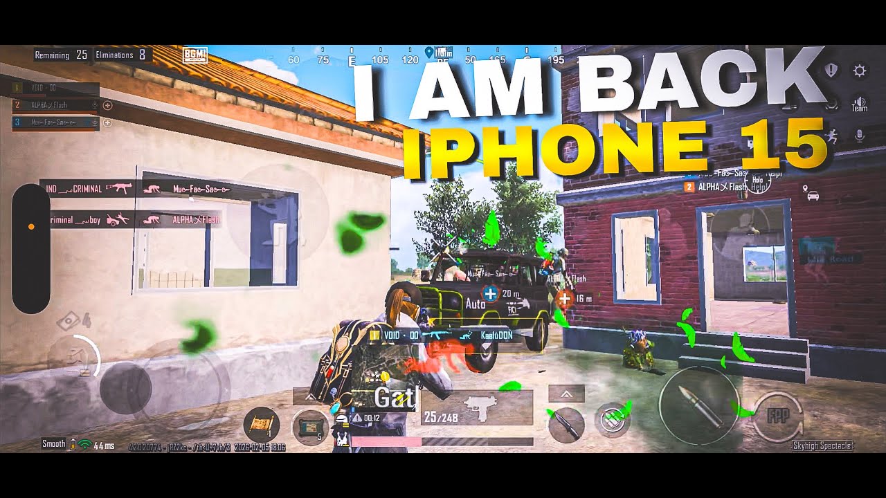 ALL GIRLS ARE THE SAME : JUICE wrld :  I AM BACK : IPHONE 15 :BGMI MONTAGE : NOSATLGIA. 2018 .