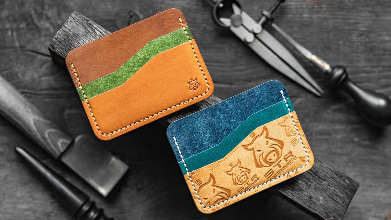 Making most classic leather Card Holder more Fancy