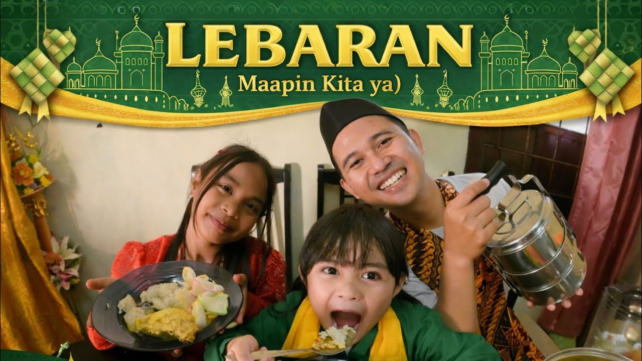 BABA SENJA feat Senja,Kakak Kia - Lebaran (Maapin kita ya)