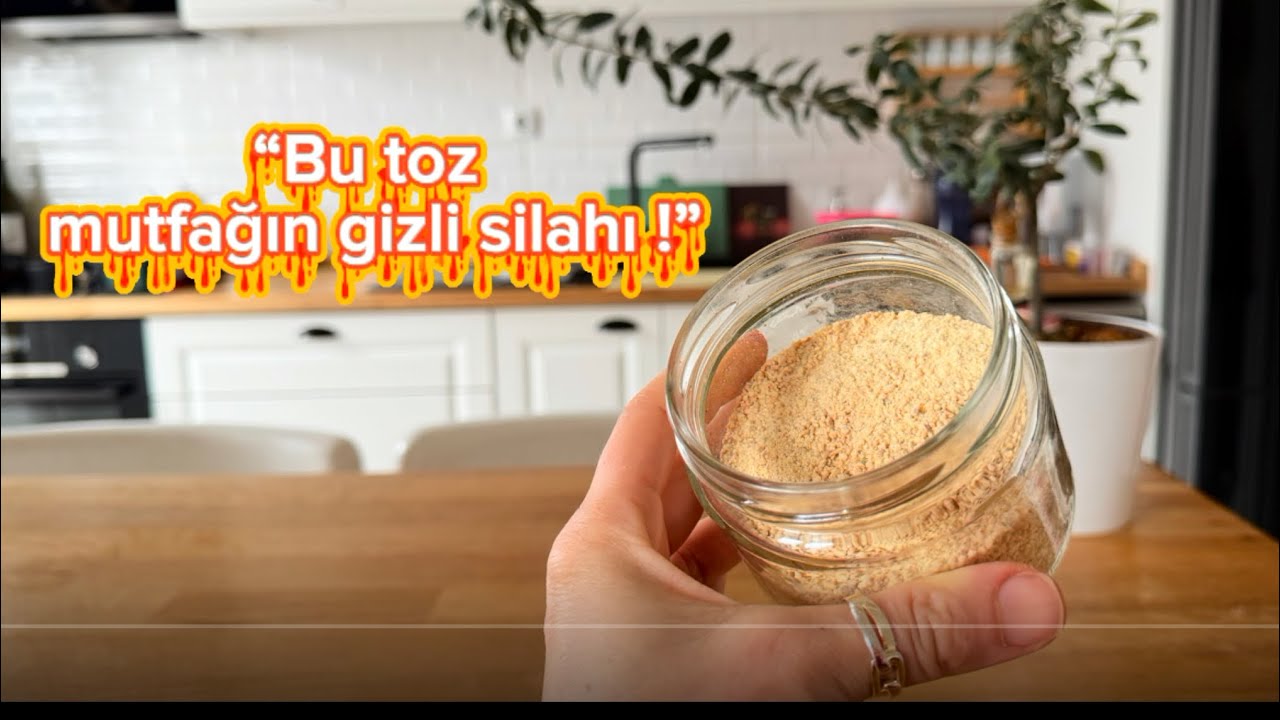 BU KADAR KOLAY MIYDI?😍SARIMSAK TOZU YAPIMI😇