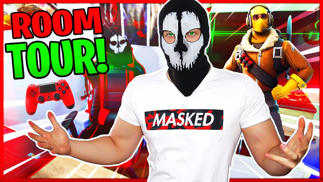 MASKED ROOM TOUR!