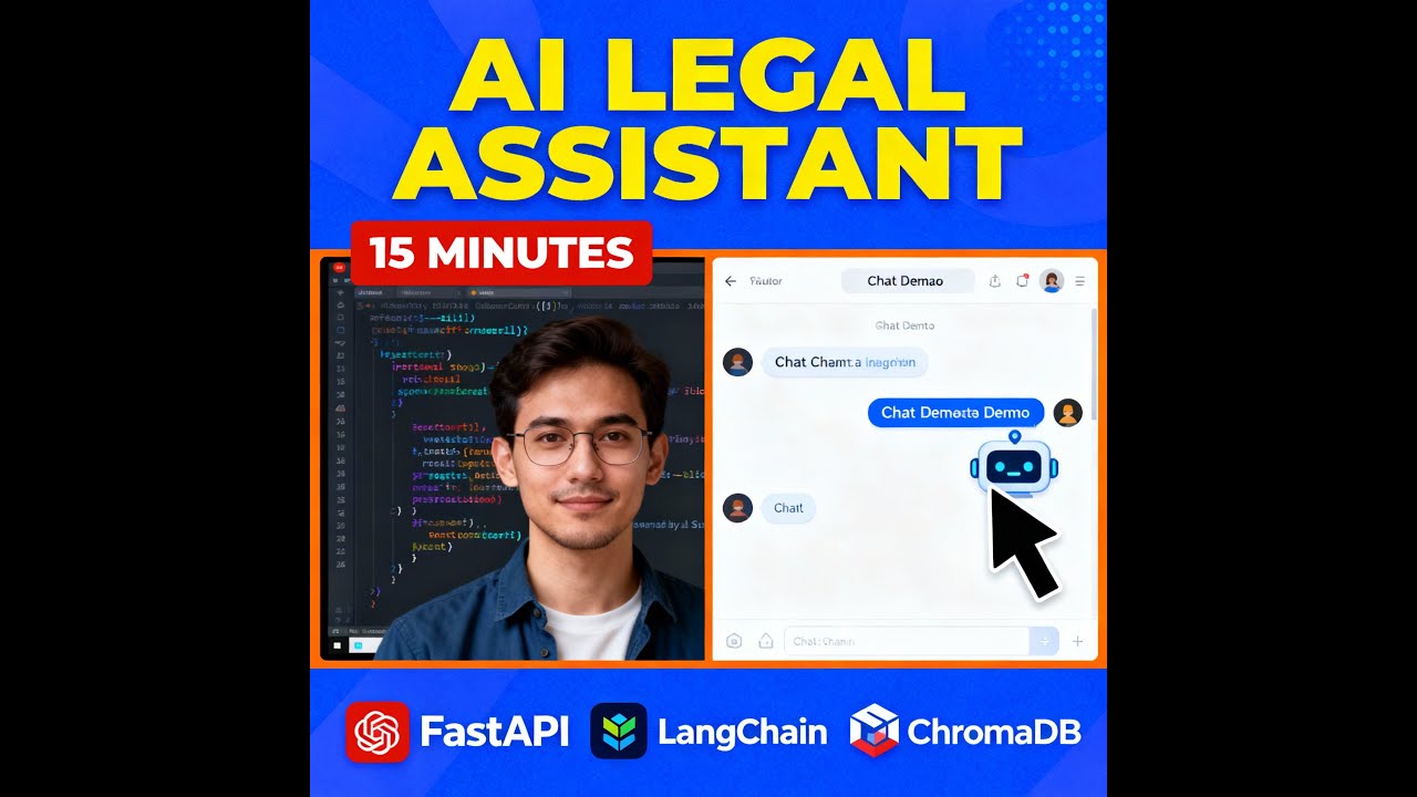 I Built an AI Legal Assistant in 15 Minutes (FastAPI + LangChain + ChromaDB Tutorial)