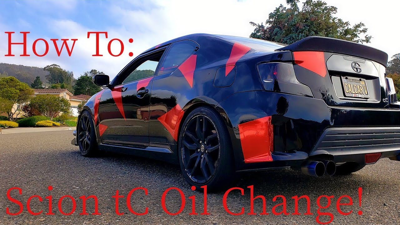 (2014) Scion tC Oil Change! How To!