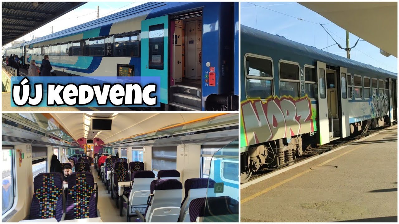 A Prototípus IC+ kocsik bemutatása és egy össze graffitizett Bmx kocsi a Tiszain