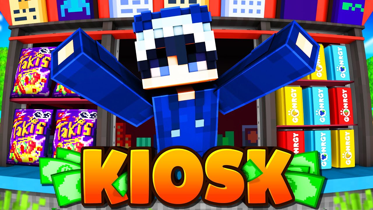 Ich habe einen KIOSK in MINECRAFT eröffnet...