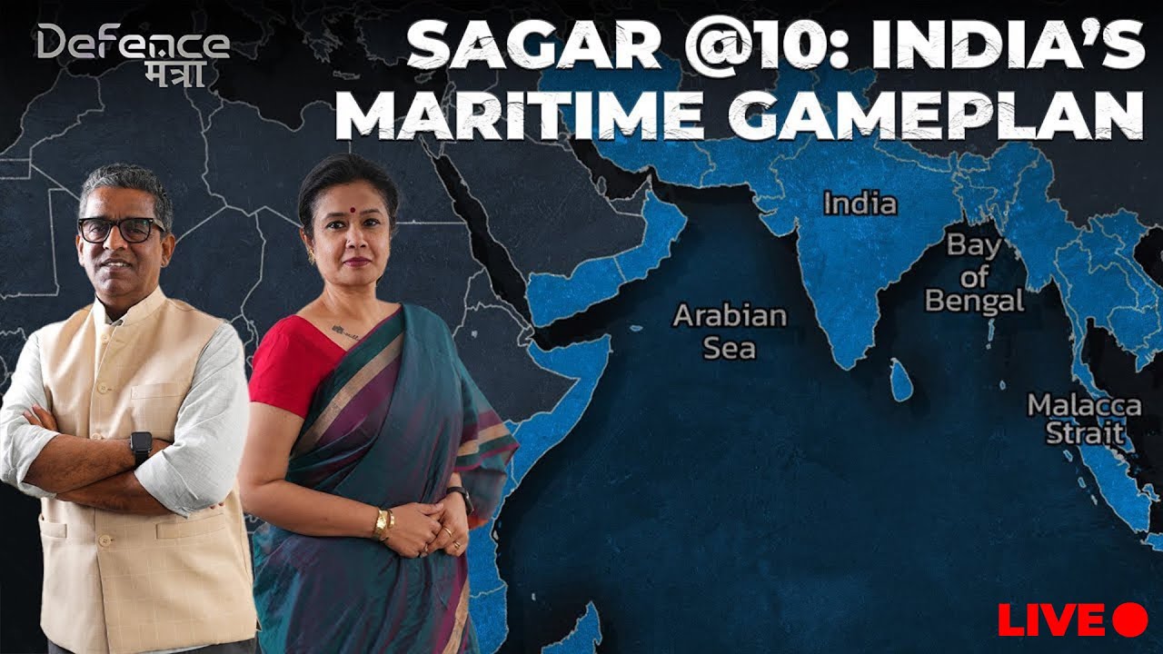 10 Years of SAGAR: India&rsquo;s Indian Ocean Strategy || Defence Mantra | #nitingokhale #bharatshakti