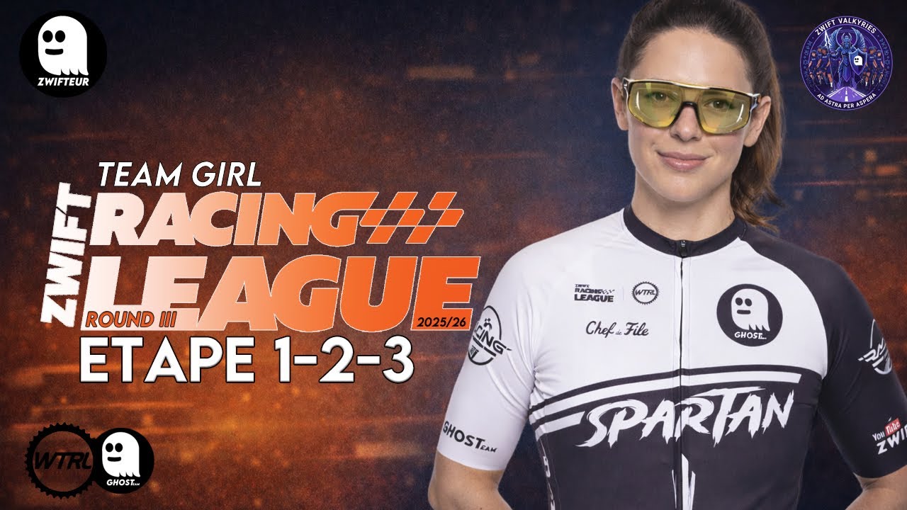 Zwift Racing League C3 | Ghost Team f&eacute;minine vise le podium &ndash; &Eacute;tapes 1, 2 & 3