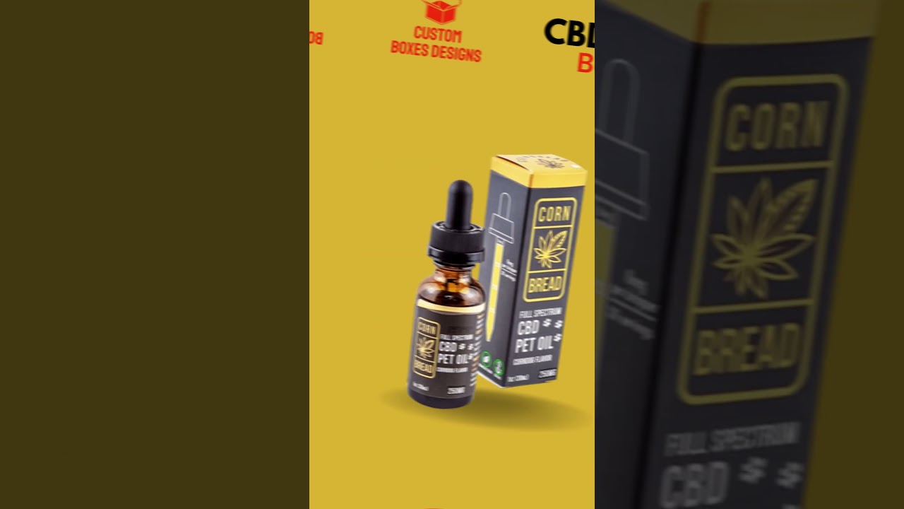 🌿 Premium Custom CBD Oil Boxes – Elevate Your Brand! 🌿 