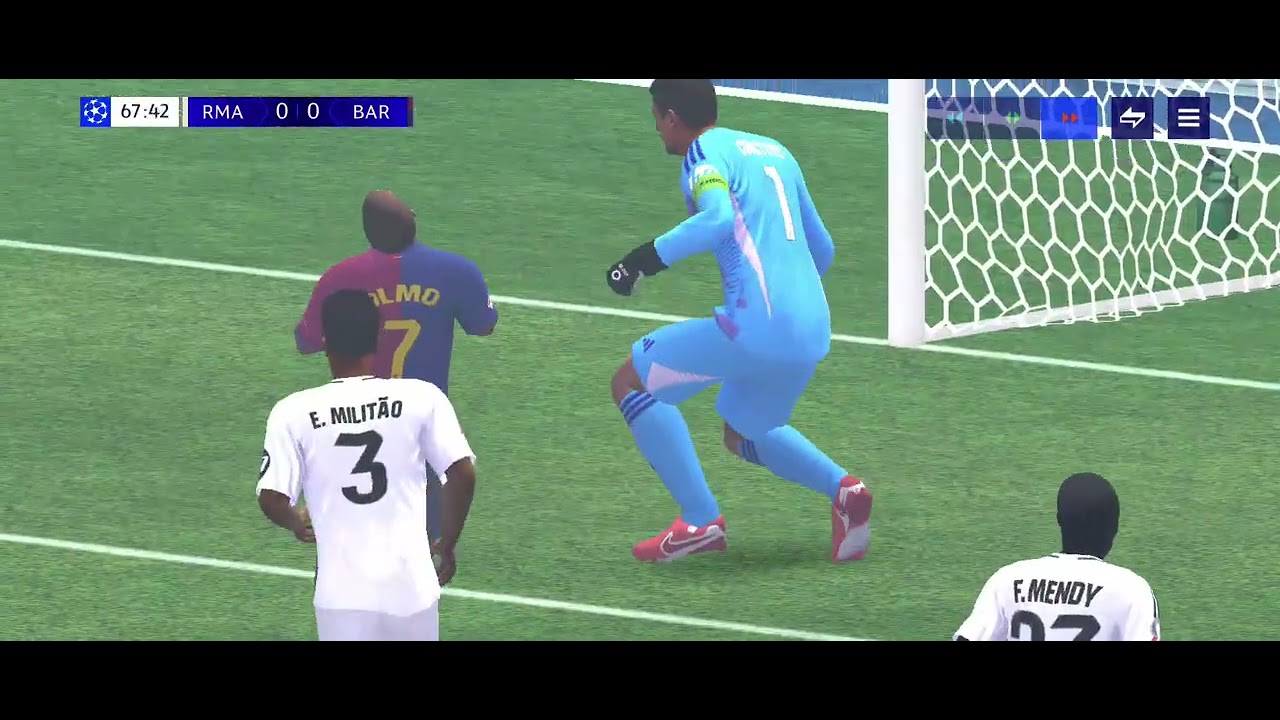 Barca vs real Madrid | el clasico | Fc mobile