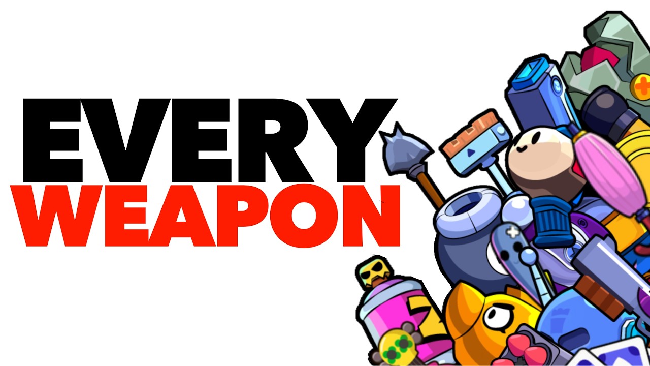 Ranking EVERY Brawl Stars Weapon...