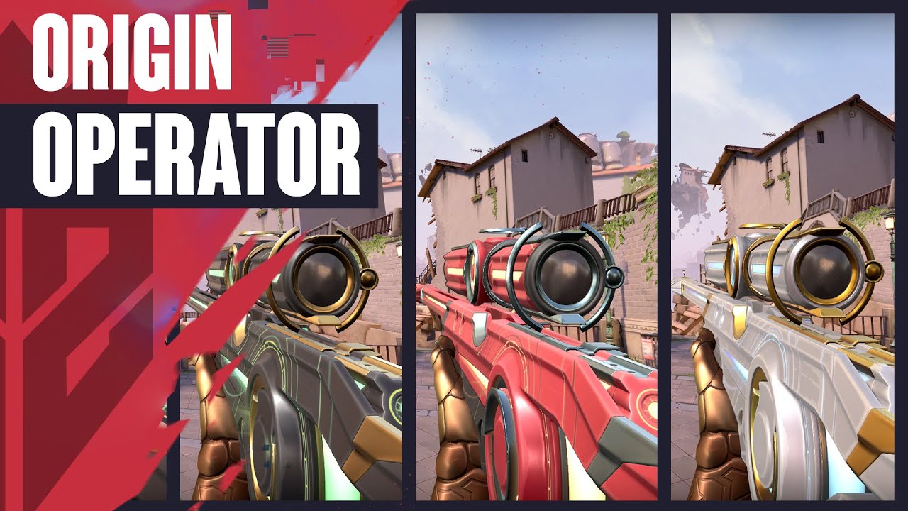 Origin Operator Skin Showcase - Valorant Origin Skins