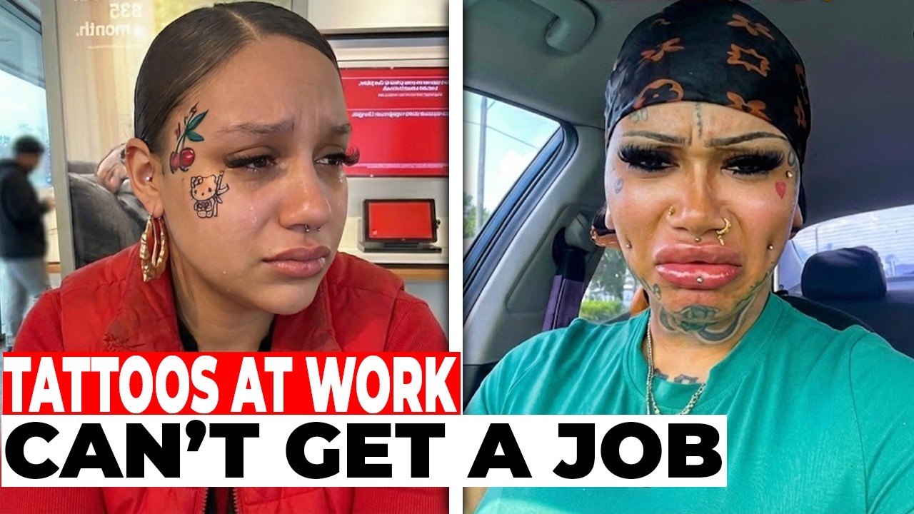 Представители Starbucks прервали интервью после того, как увидели татуировки на лице.