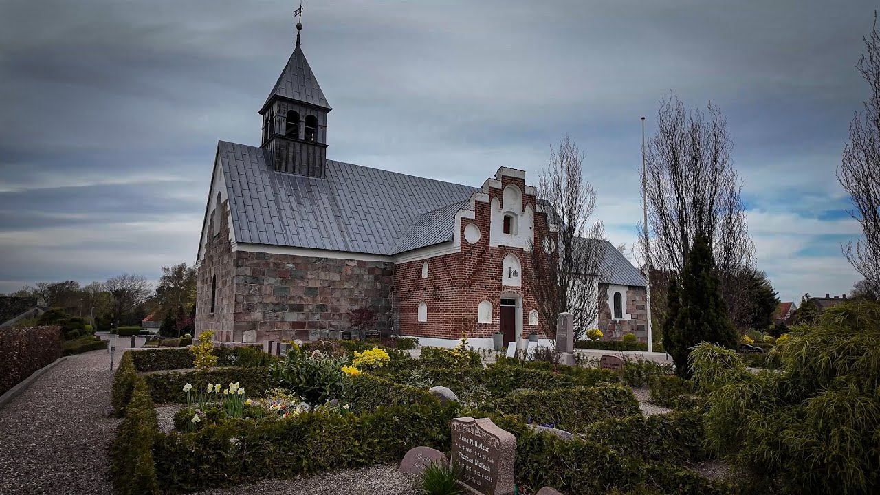 🌹 Fausing Kirke 🌹 Romansk Kirke: Middelalderkirke: Danmarks Kirker