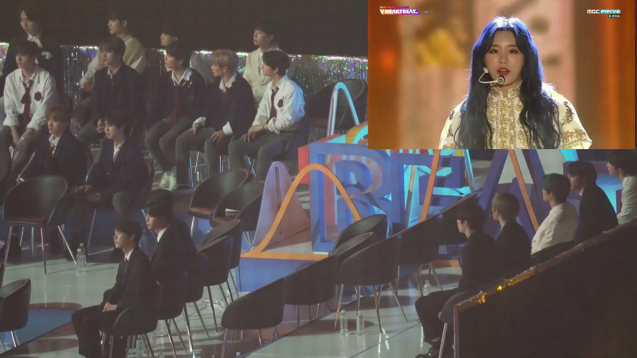 Idols reaction to Mamamoo Vlive Heartbeat Awards [Destiny + HIP]