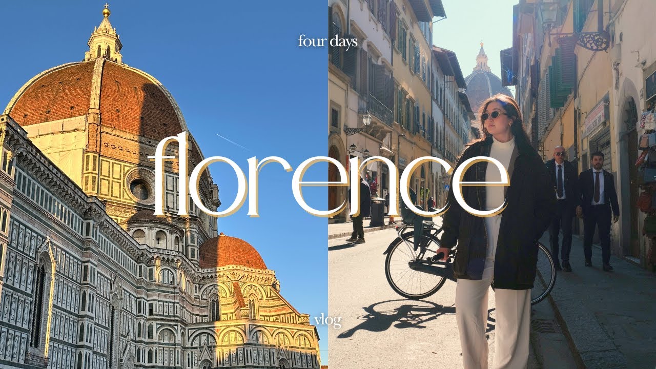 florence, italy vlog ⚜️ | all’antico vinaio, uffizi gallery, & david statue