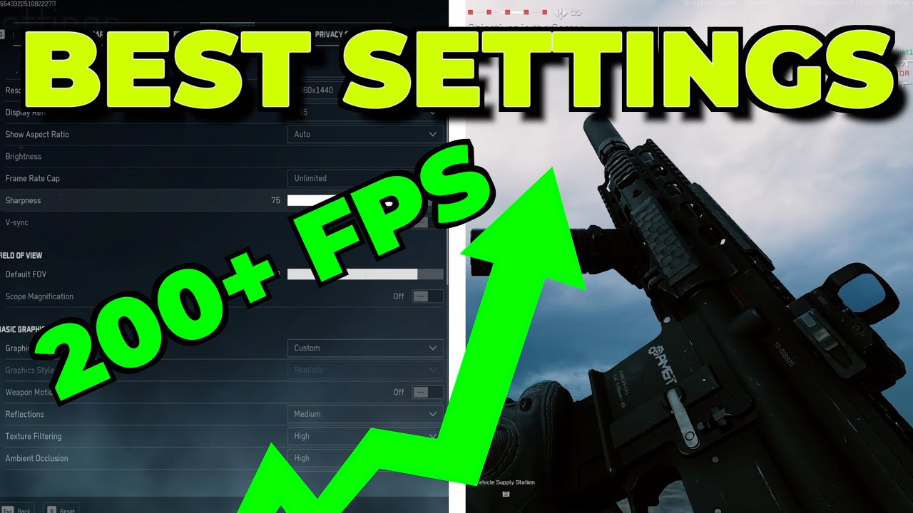 The *BEST* Settings for Delta Force: Hawk Ops (MAX FPS + VISIBILITY)