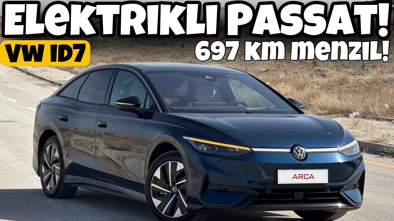 Elektrikli Passat! En Detaylı Volkswagen ID7 Testi | Pro | Menzil Doğru Mu? | Otomobil Günlüklerim