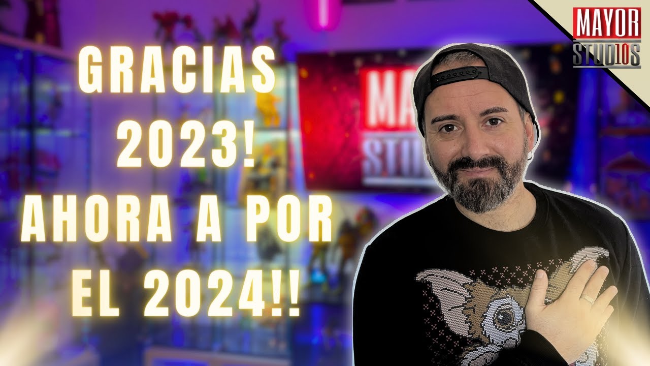 GRACIAS 2023! AHORA A POR EL 2024!! Agradecimientos, propósitos y mucho más...