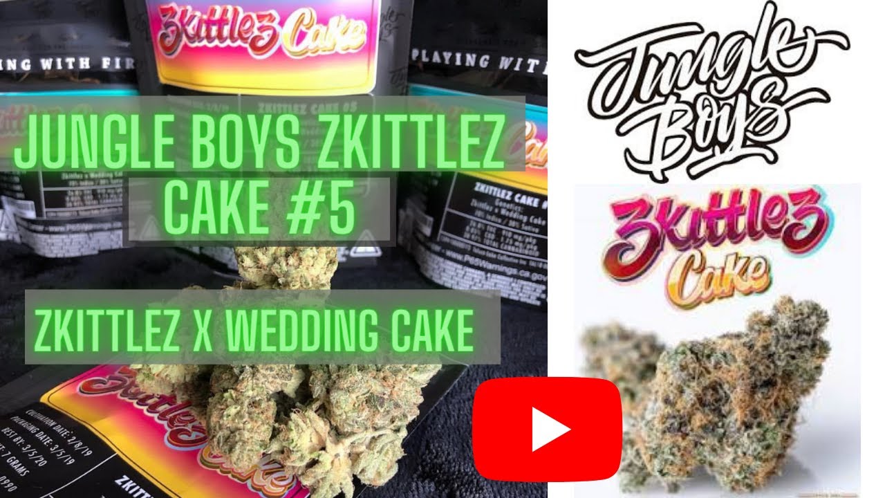 Jungle Boys 🌴- Zkittlez 🌈 Cake 🍰#5 (Zkittlez 🌈 🔥 X Wedding Cake)