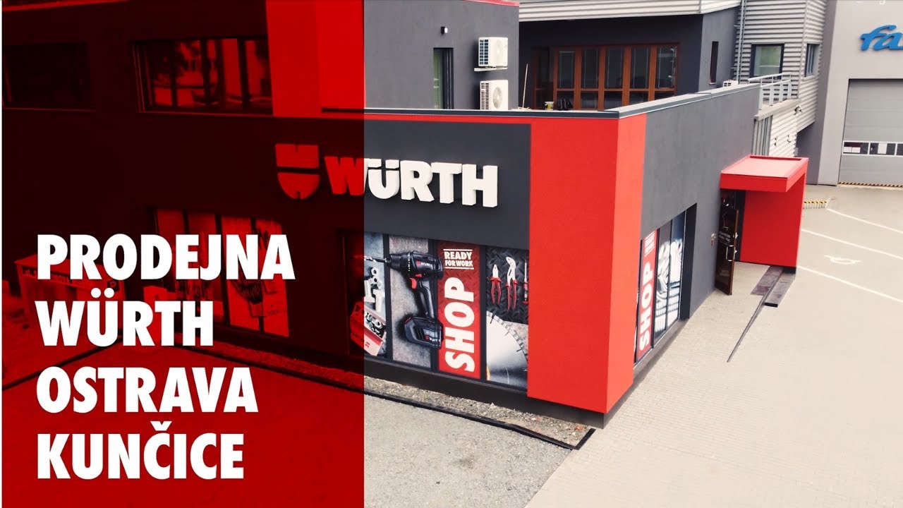 Nejmodernější prodejna / Würth Ostrava