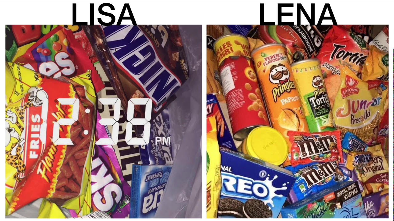 Lisa or Lena ❣️ #15 late night SNACKS  !!