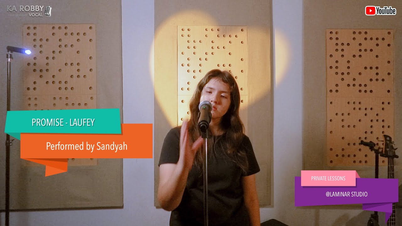PROMISE - LAUFEY | Performed by Sandyah | Private Lessons - Laminar Studio