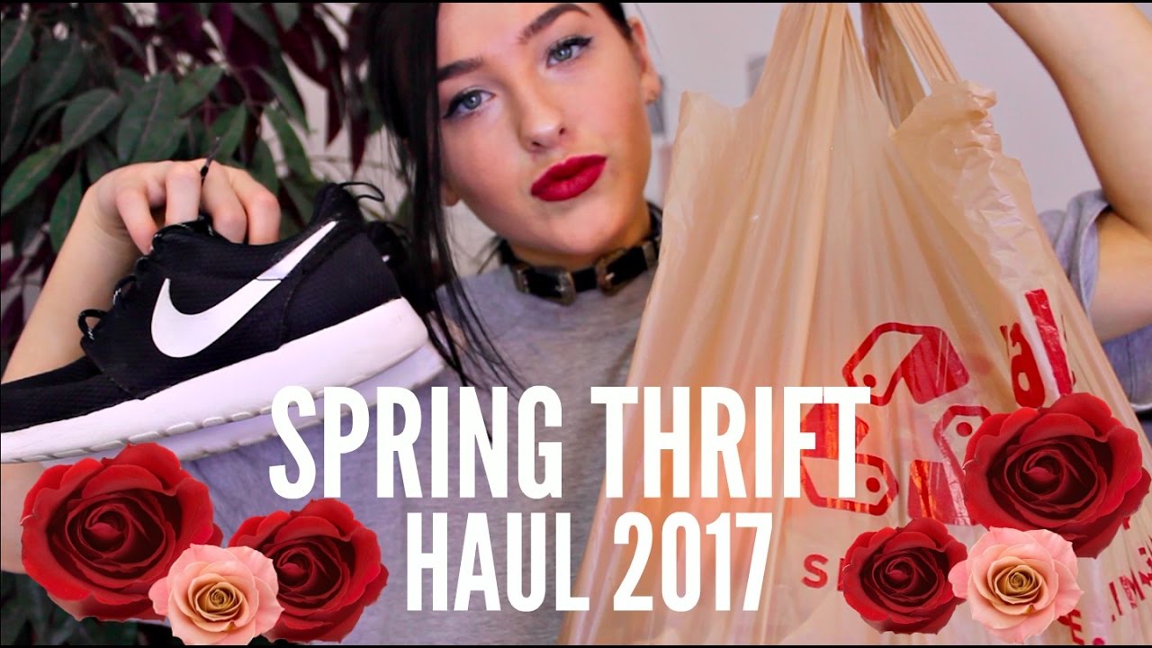 MASSIVE TRY-ON SPRING THRIFT HAUL 2017