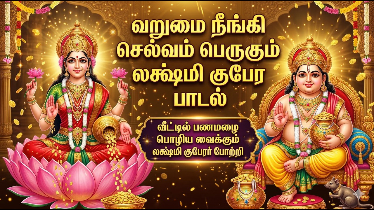 வறுமை நீங்கி செல்வம் பெருகும் லக்ஷ்மி குபேர பாடல், #lakshmikuberar, #devotional,@tamiltunestudios