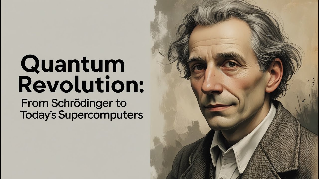 Quantum Revolution: From Schrödinger to Today’s Supercomputers | The Physics That Changed Everything