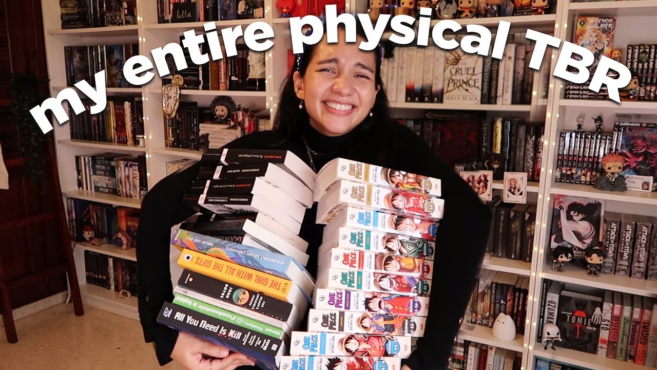 MY ENTIRE PHYSICAL TBR 📚 all of my unread books!