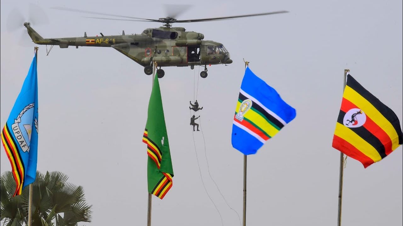 MUSEVENI OPENS UPDF HELICOPTER OVERHAUL BASE IN NAKASONGOLA.