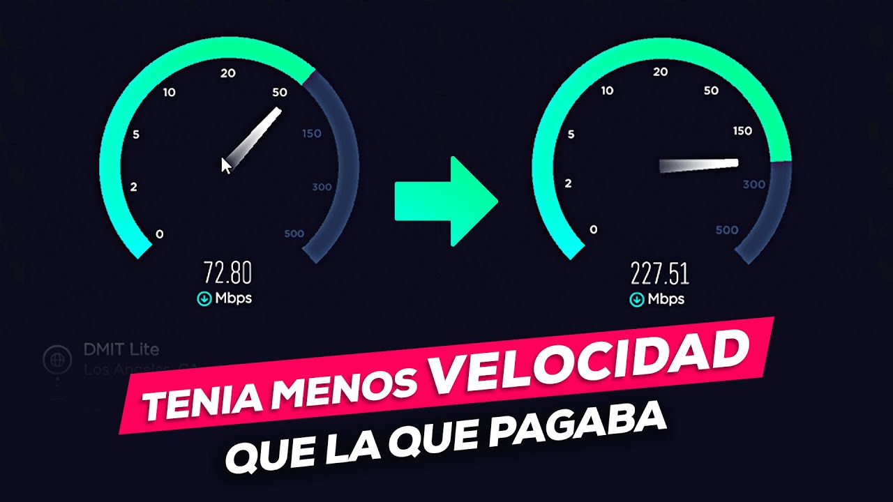 Internet Speed debía Ser 200 Mbps y me daba solo 70 Mbps