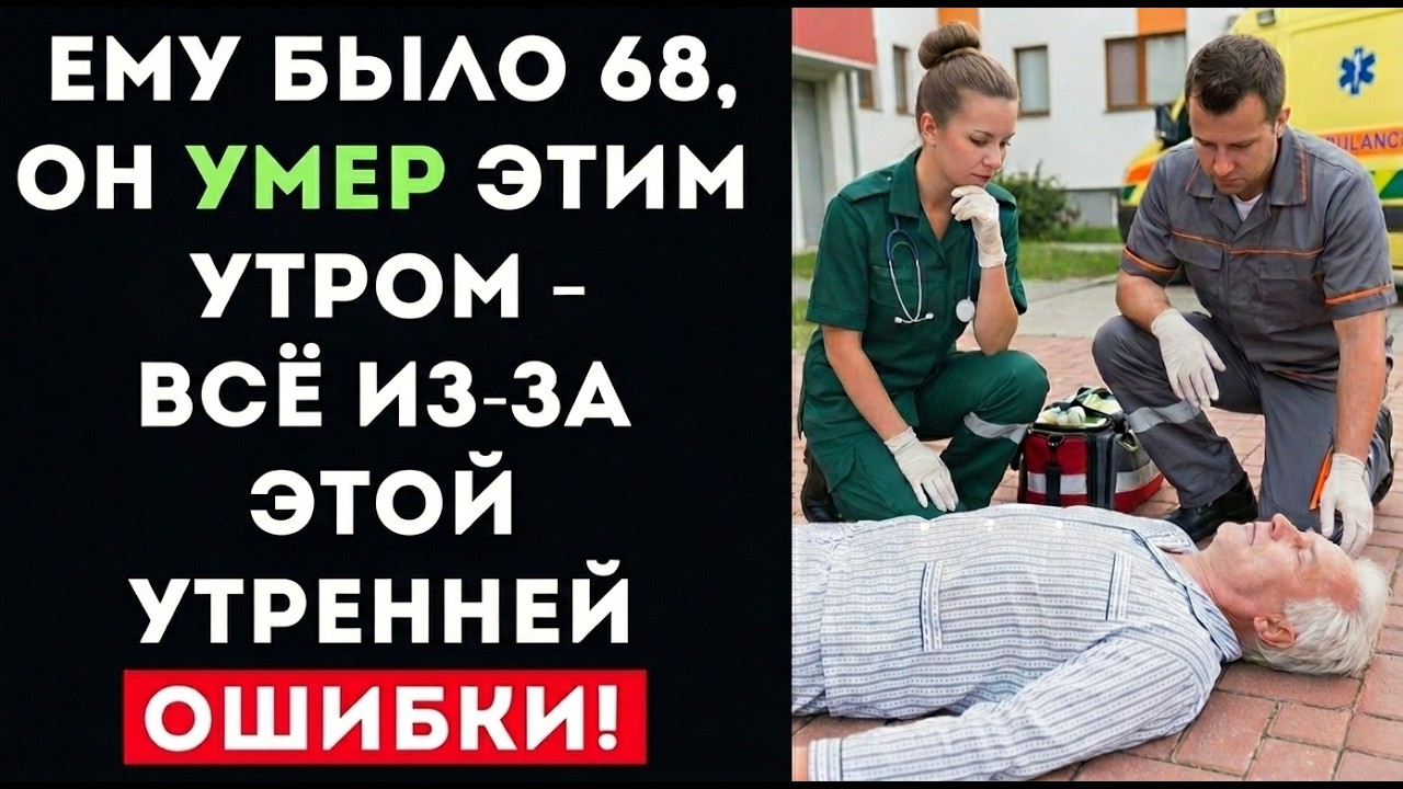 Люди 65+, Никогда Не Делайте Этого Утром! (Многие Делают Это, Даже Не Подозревая)