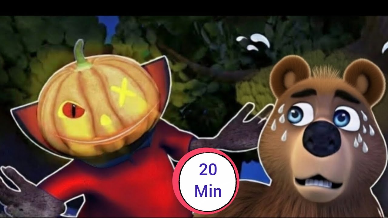 Aaya aaya bhoot aaya + More rhymes in hindi❤️❤️ kidsrhymes #cartoon 
