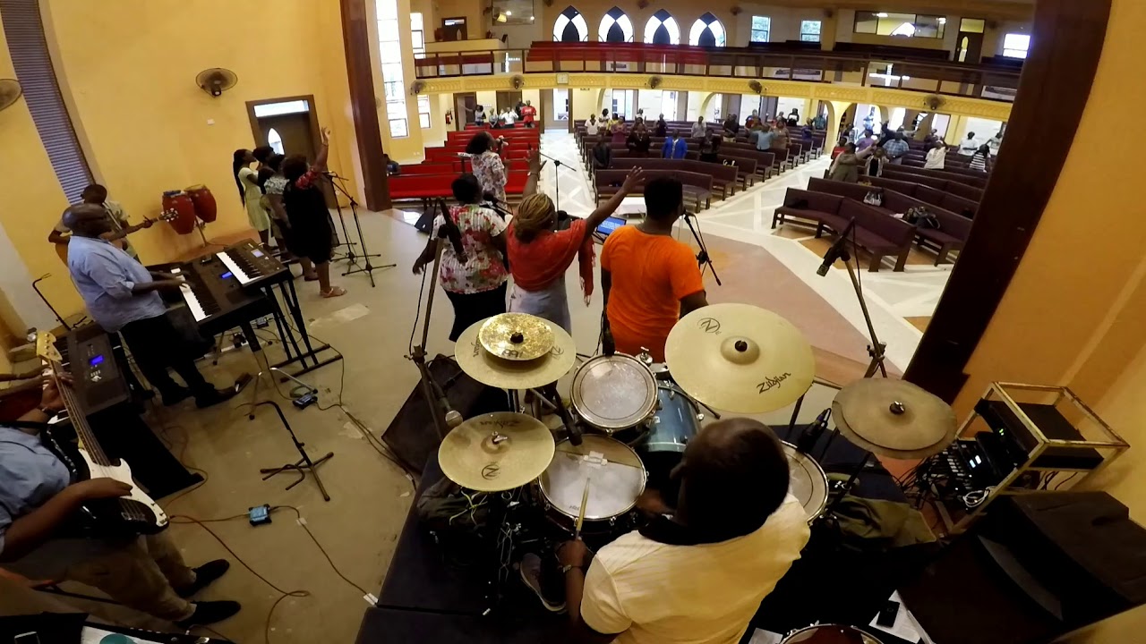 Sinach - I stand amazed ( Worship First) Drum cam