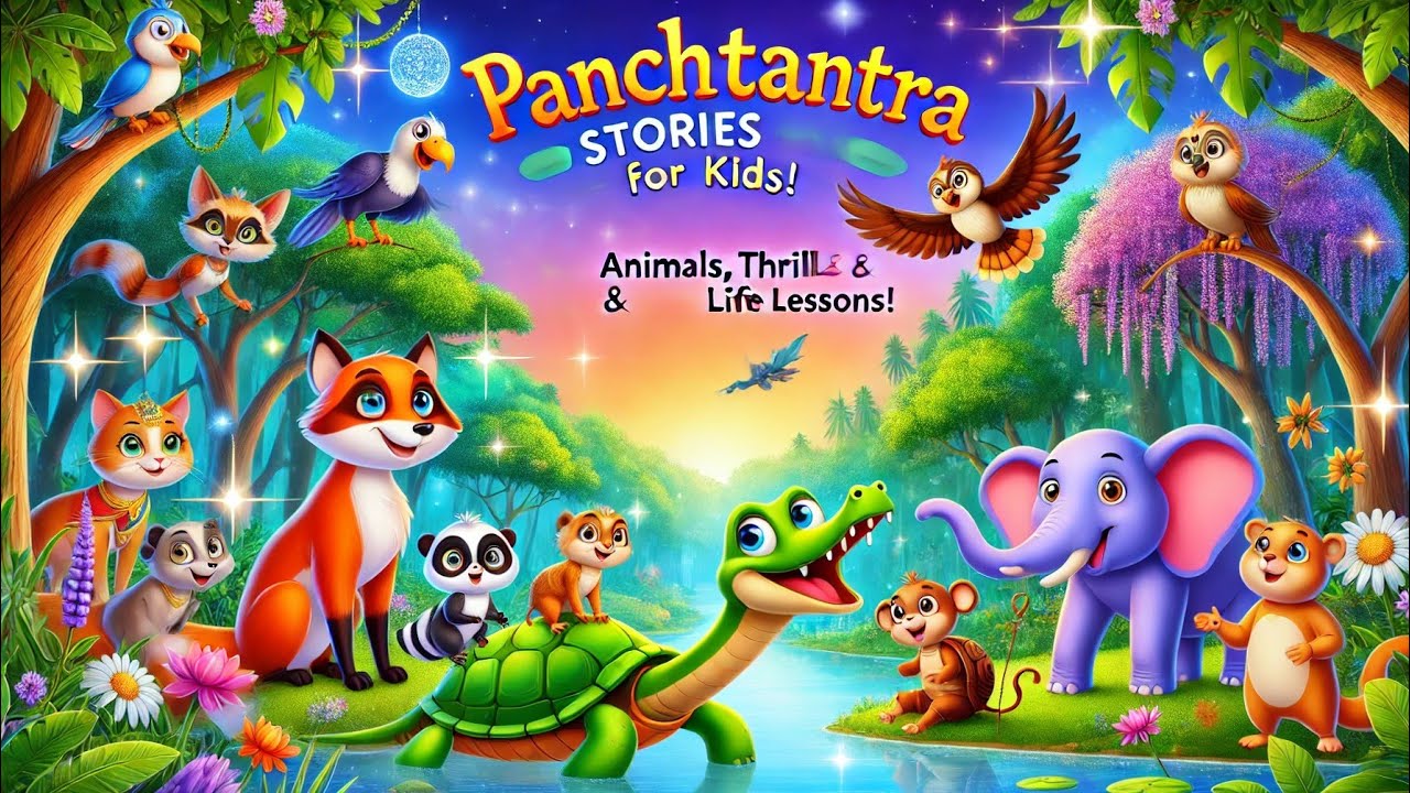 रहस्यमय जंगल/Secrets of Jungle | Panchatantra Stories | Hindi Stories | #moralstories #kidsstories