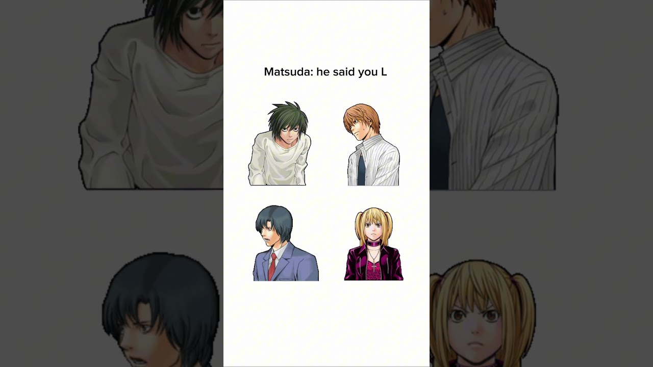 this might be canon #llawliet #lightyagami #deathnote #anime #misa #matsuda #lawlight
